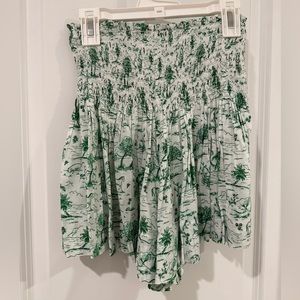 KOCH Erica Skirt w/ Green Patterned Print💚